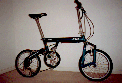 Reis Mueller full-suspension folding bicycle